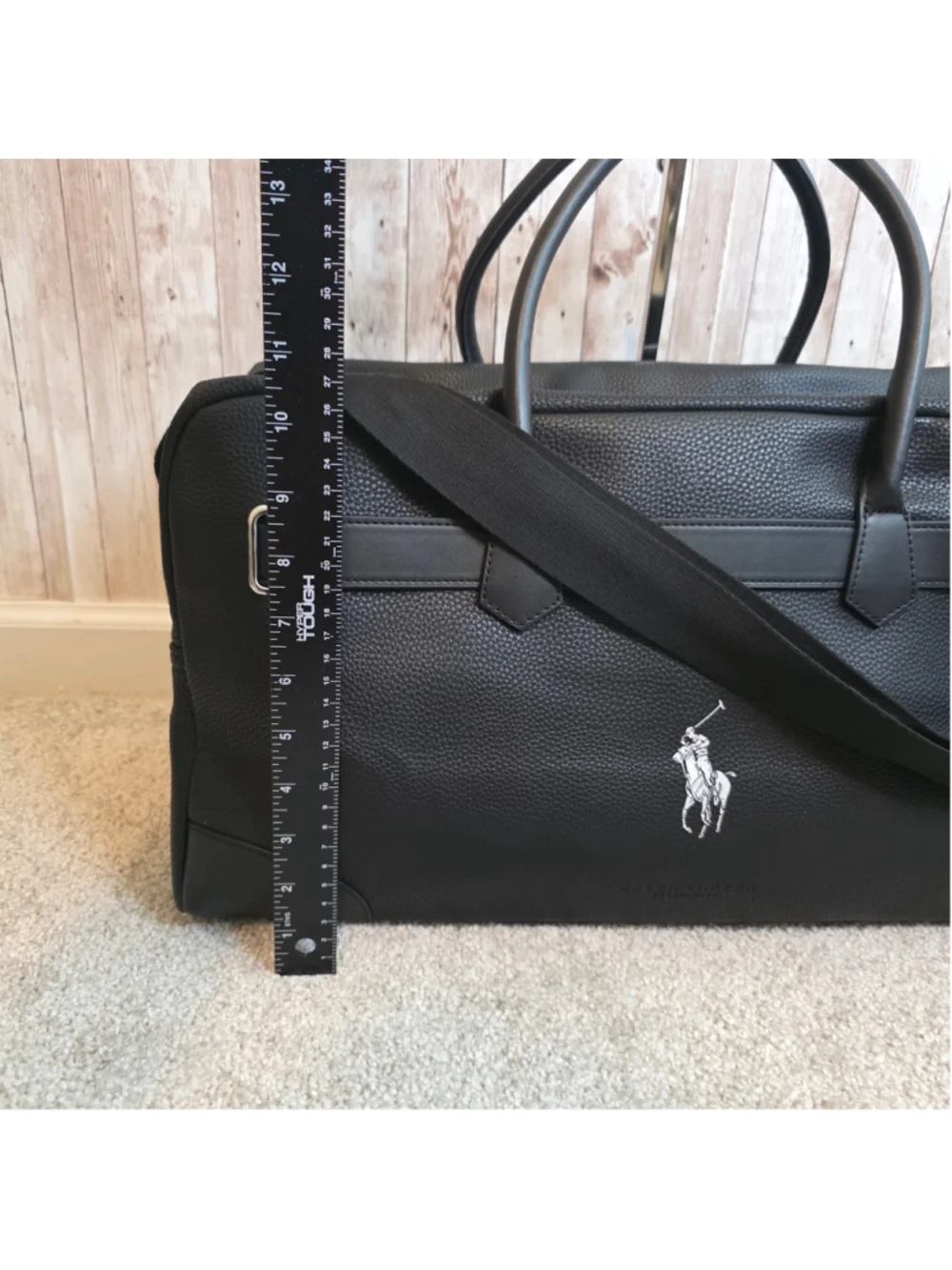 Men's Ralph Lauren Black Duffel Bag, NWOT